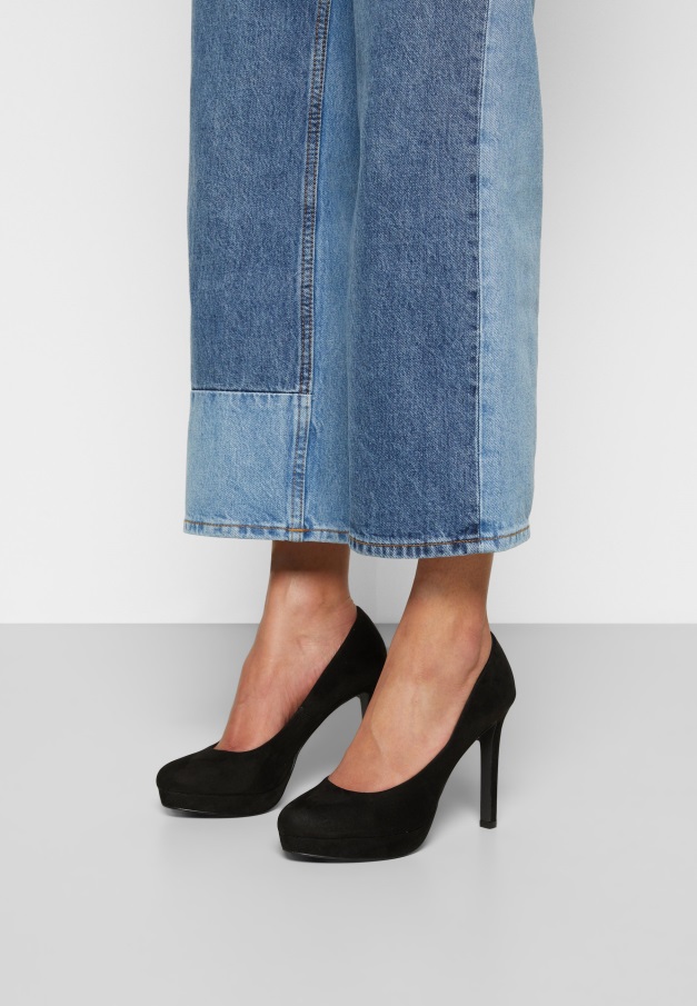 Svarte Høye Hæler Gabor