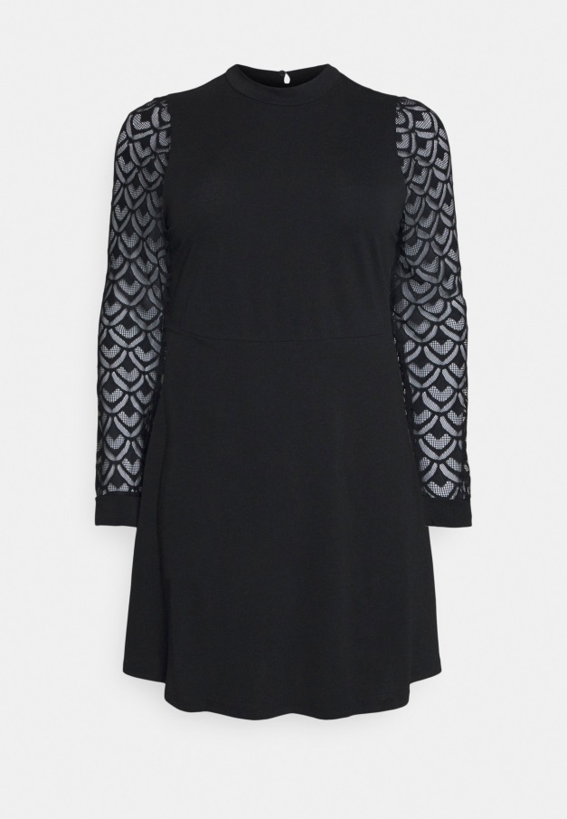 Svart/leopard Gabor Ballettpumper