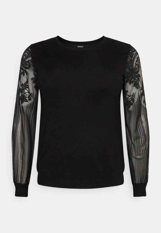 Svart/leopard Gabor Ballettpumper