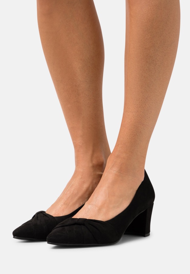 Klassiske Hæler Svarte Gabor Pumps