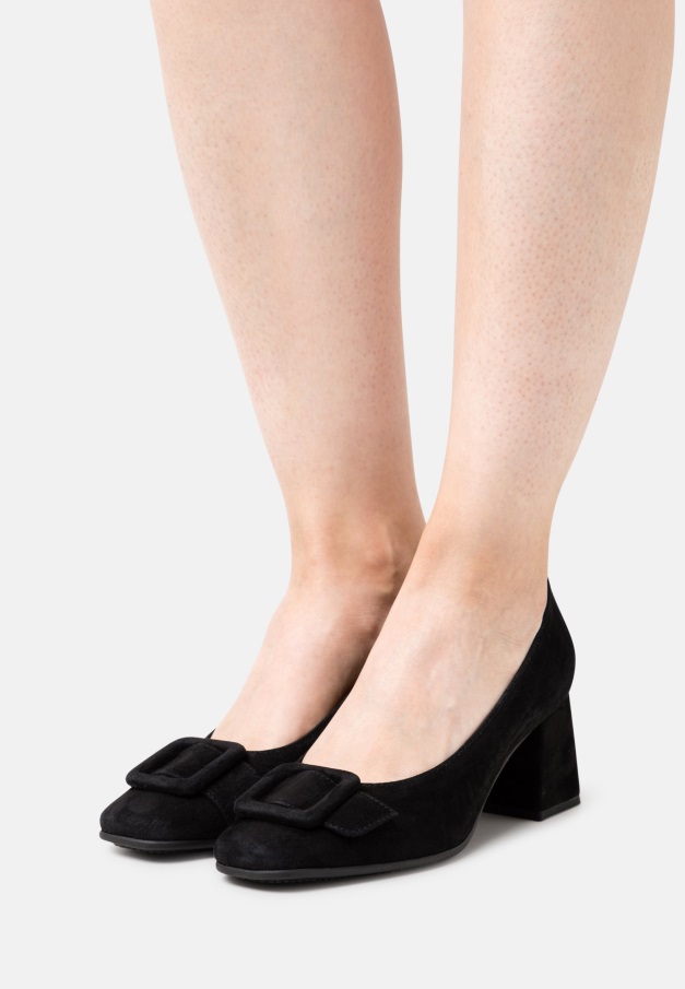 Klassiske Hæler Svarte Gabor Pumps