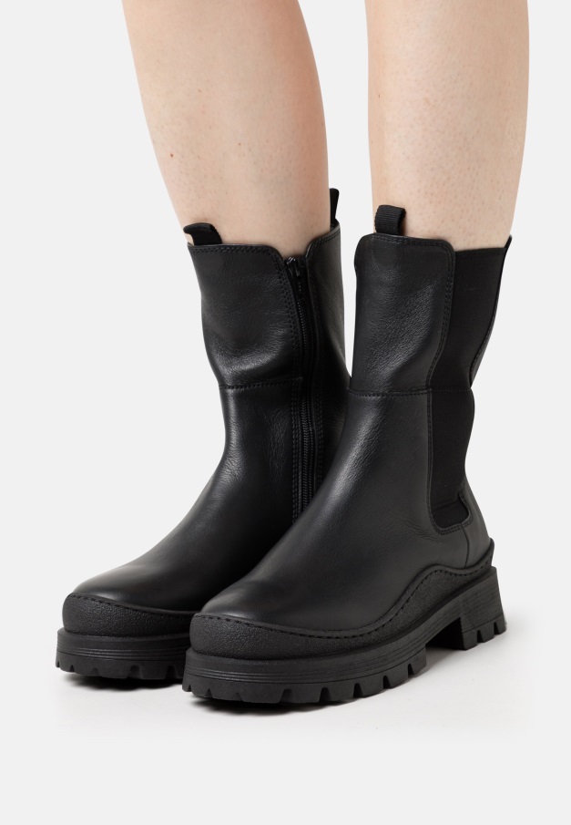 Svarte Gabor Ankelstøvletter