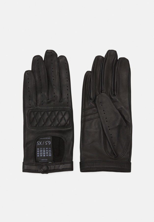 Vintage Svart Gabor Leona - Snørehæler