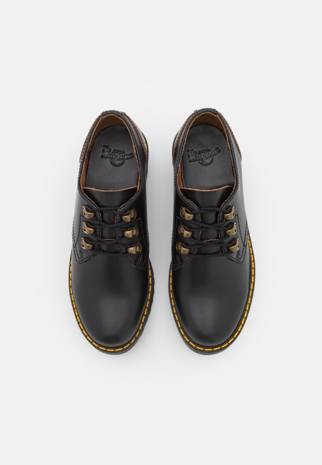 Vintage Svart Gabor Leona - Snørehæler