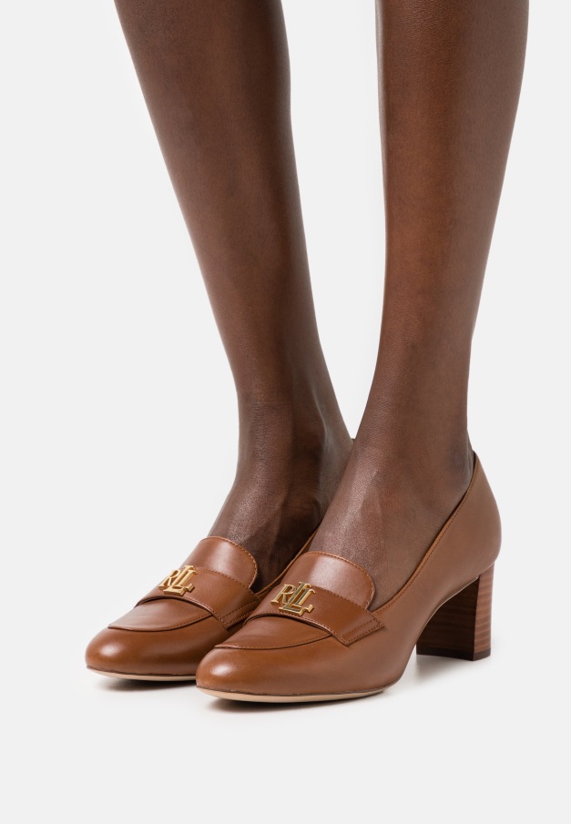 Klassiske Hæler Hassel/gull Gabor