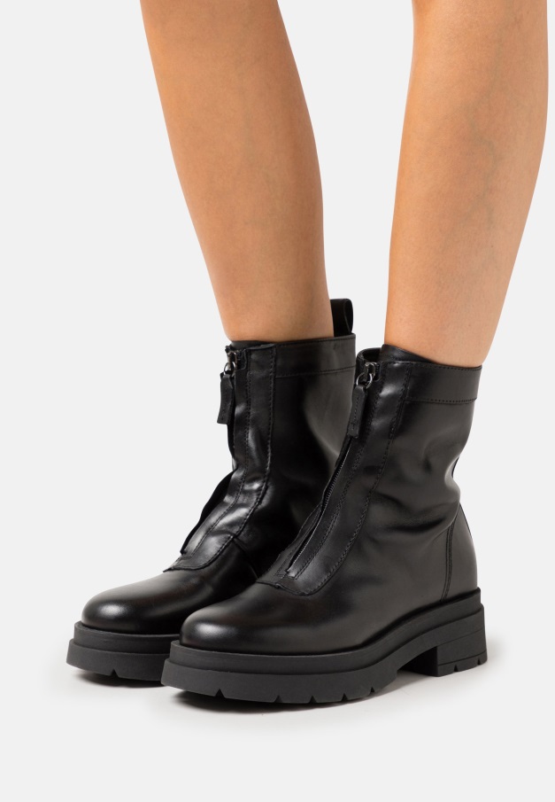 Altsilber Gabor Platform Ankelstøvletter