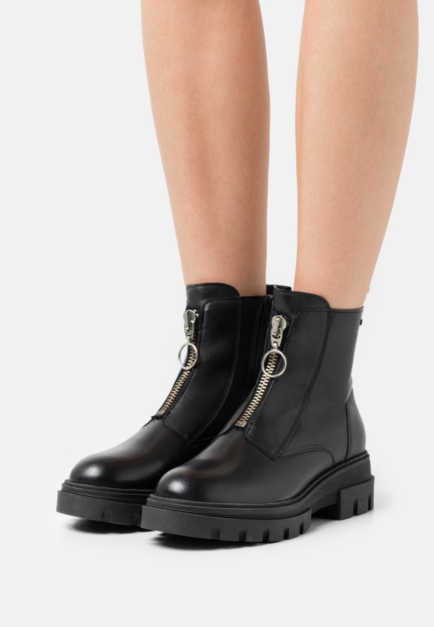 Altsilber Gabor Platform Ankelstøvletter