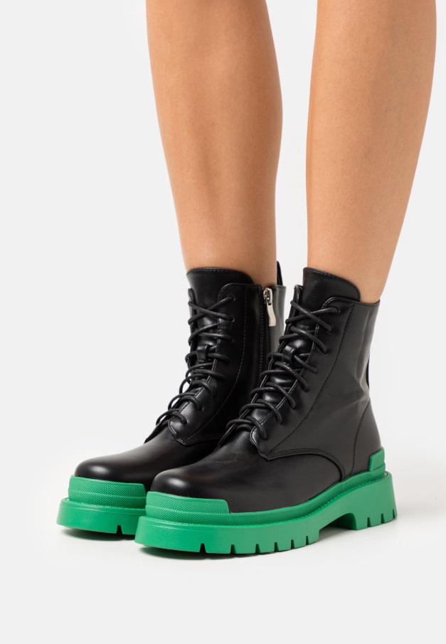 Kvinner Plattform Ankelstøvletter Svart Gabor