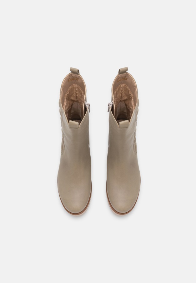 Gabor Grå Klassiske Ankelstøvletter