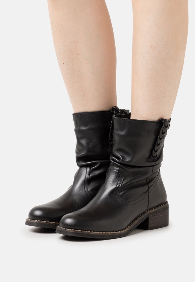 Grå Gabor Cowboy/biker Ankelstøvel