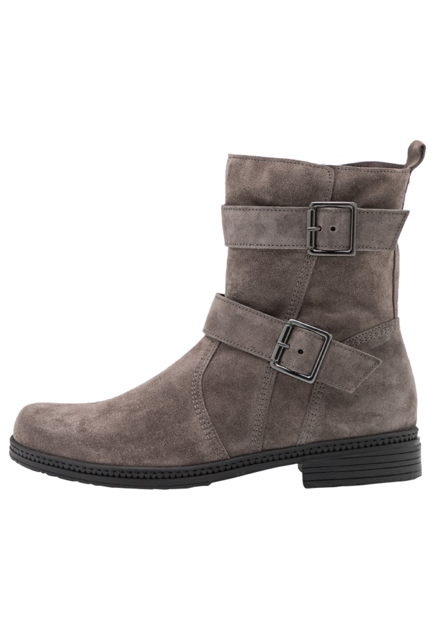 Grå Gabor Cowboy/biker Ankelstøvel