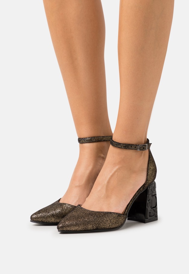 Gabor Svart Vegansk Starlit - Klassiske Hæler