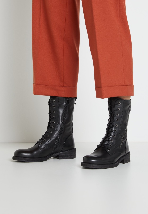 Karamell-snørestøvler Gabor