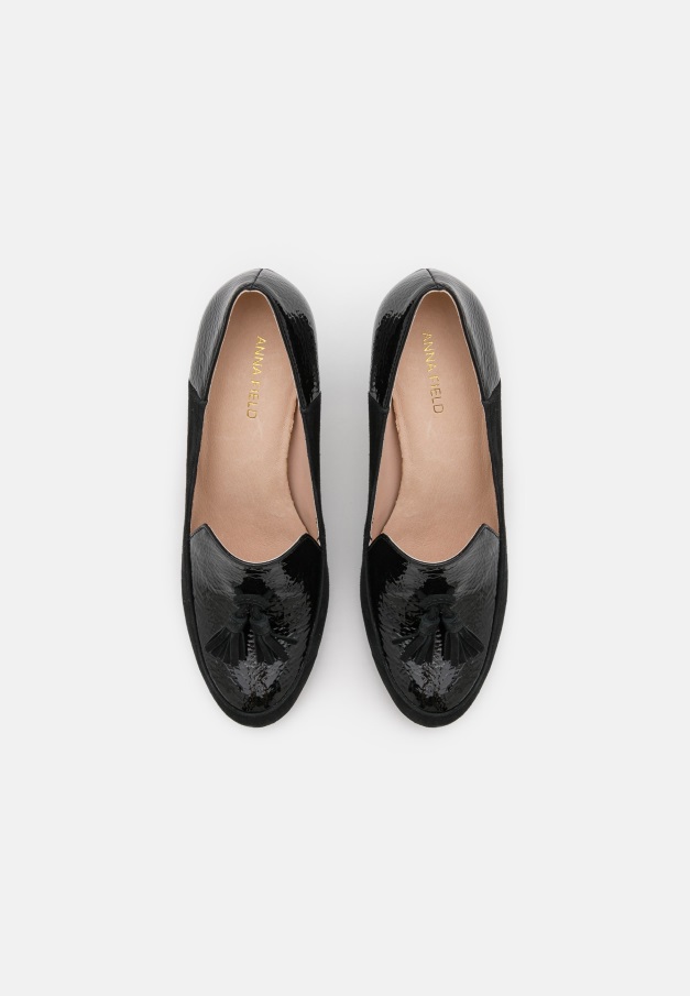 Svart Skinn - Klassiske Hæler Gabor