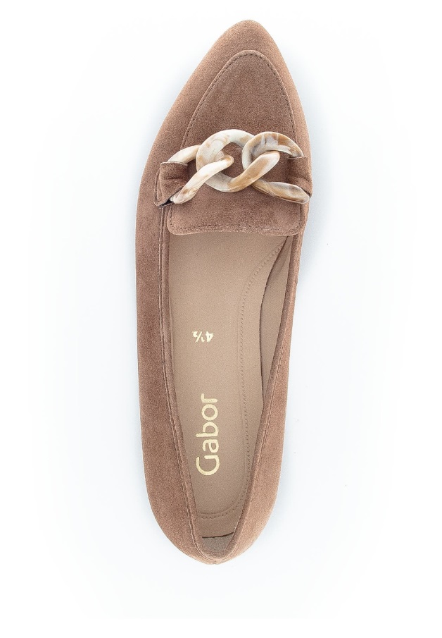 Gabor Ballet Pumps Muskat