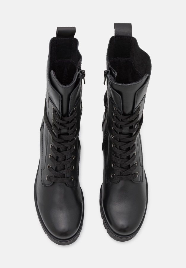 Gabor Ankelstøvletter Med Snøre Konjakk