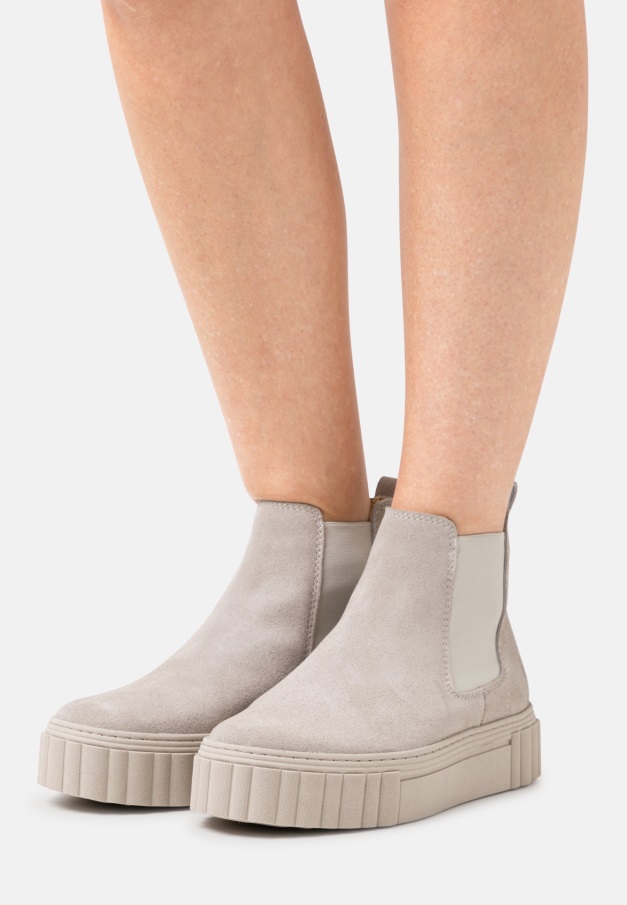 Platform Ankelstøvletter Gabor Mørk Rosa/naturlig