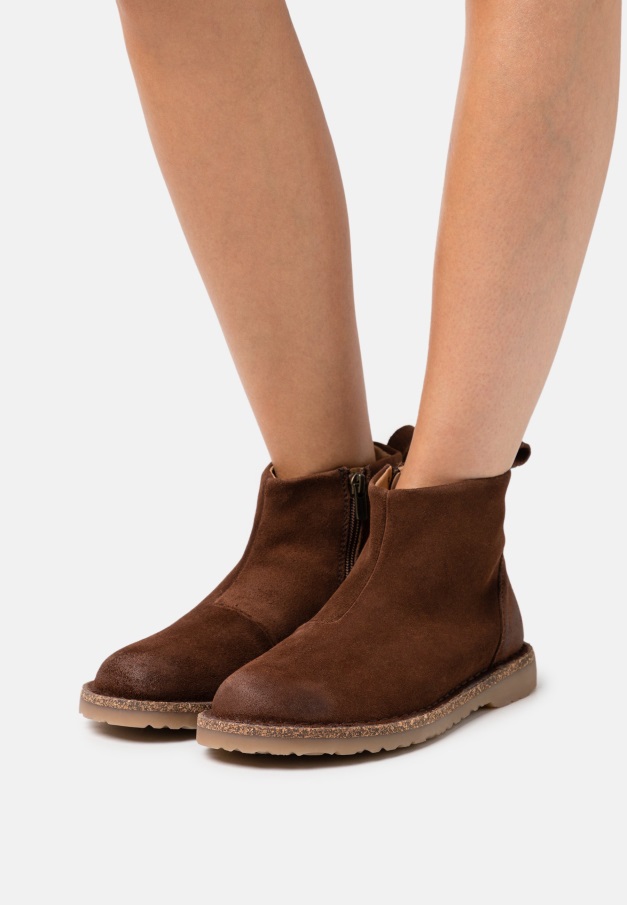 Platform Ankelstøvletter Gabor Mørk Rosa/naturlig