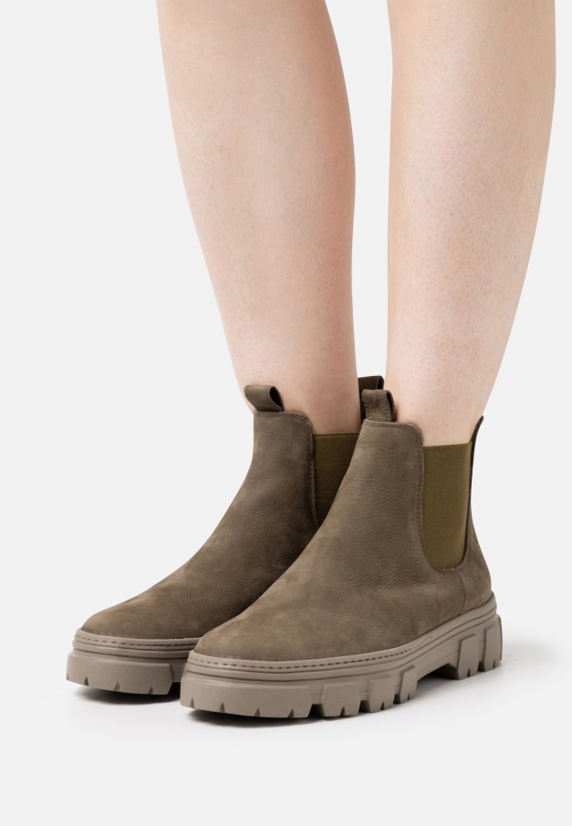 Pepper/antrasitt Ankelstøvletter Gabor