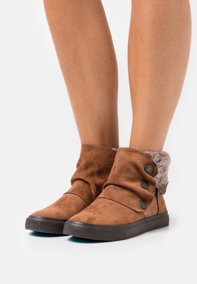 Ankelstøvletter Gabor Mørk Rosa