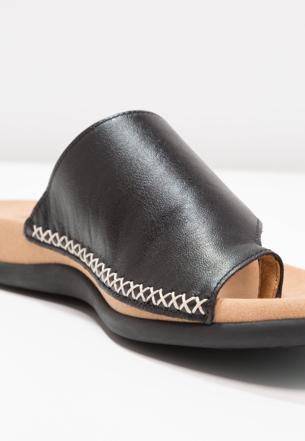 Svarte T-bar Sandaler Gabor