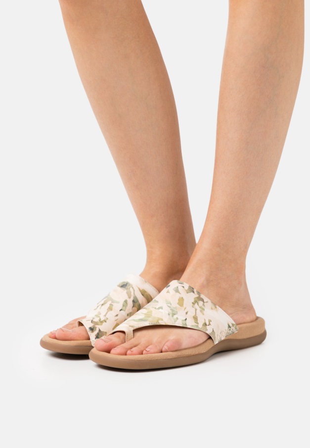 Svarte T-bar Sandaler Gabor