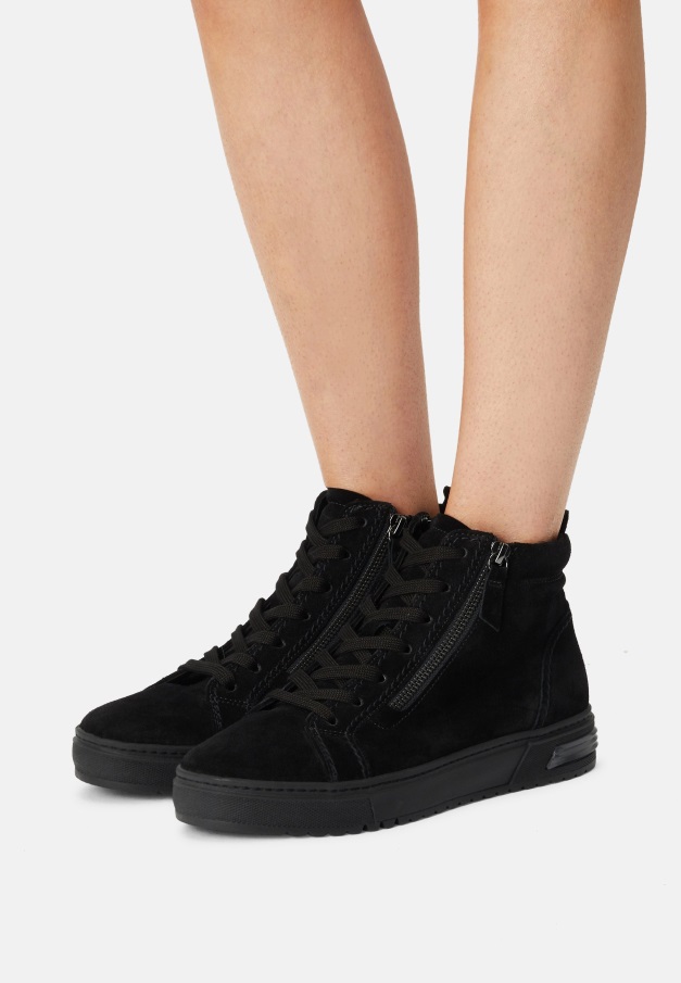 Pepper/grau Plattform Ankelstøvletter Gabor