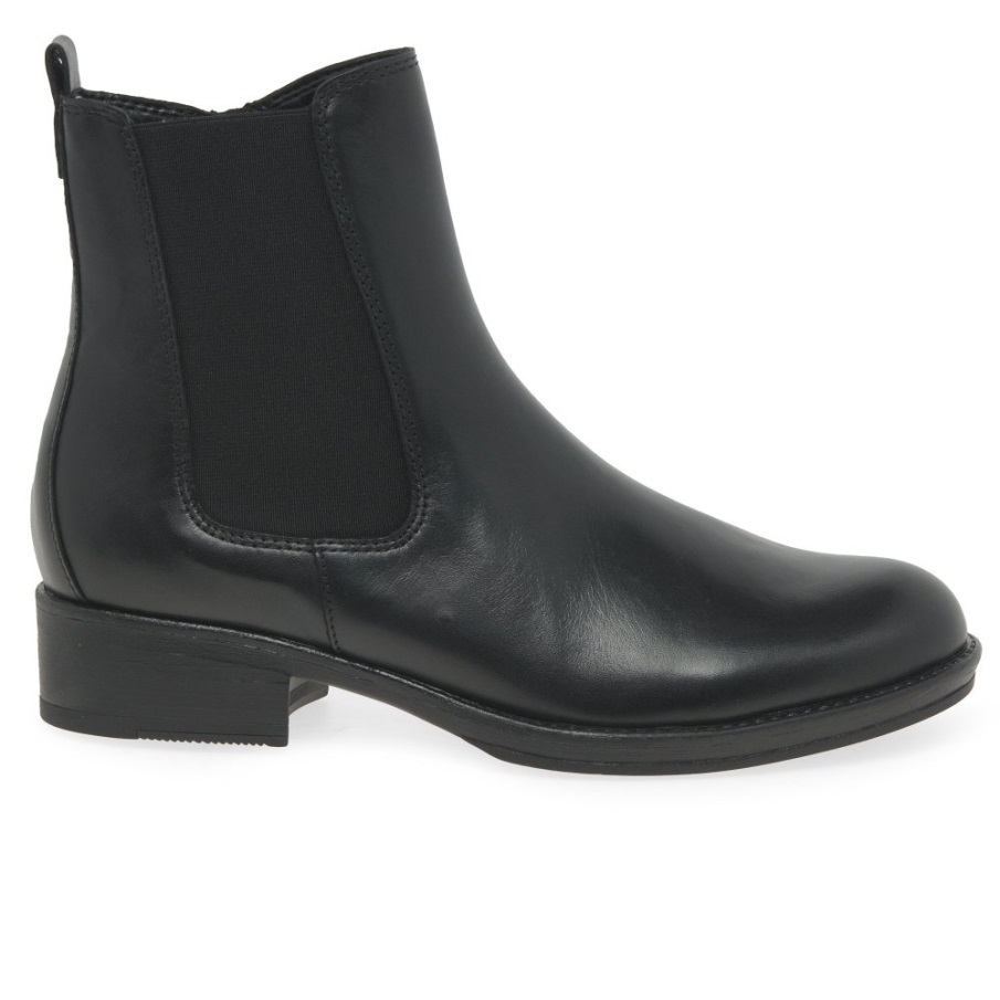 Adair Dame Chelsea Boots Gabor Svart