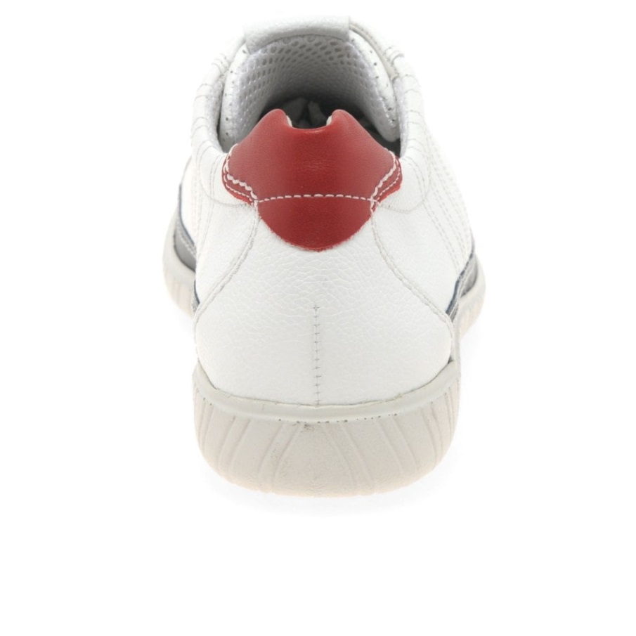 Amulett Kvinners Wide Fit Joggesko Hvit/marine/rød Gabor