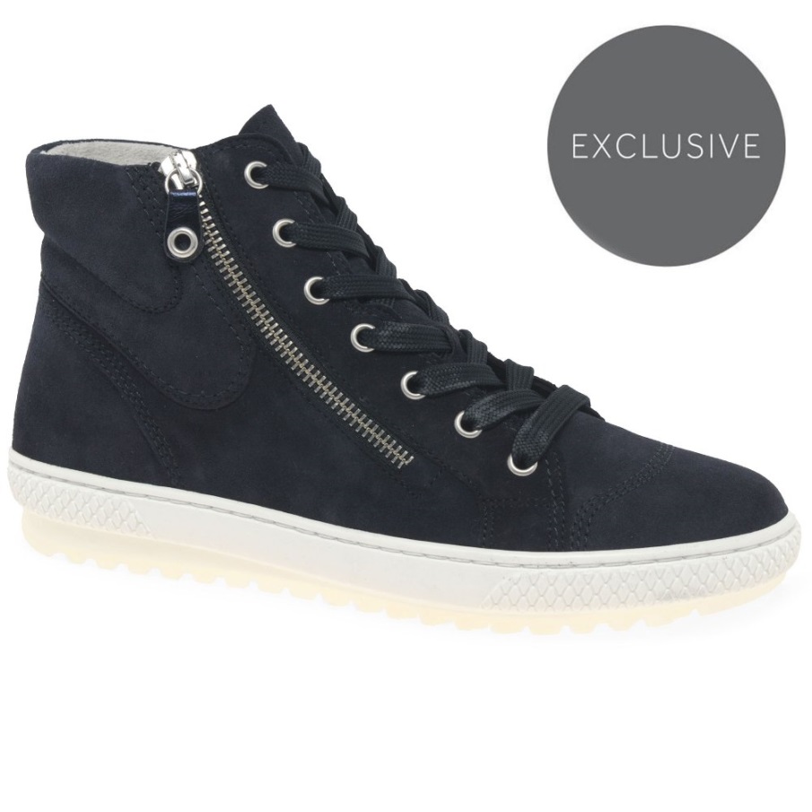 Atlantic Semsket Skinn/metallic Gabor Bulner, Uformelle Ankelstøvletter For Damer