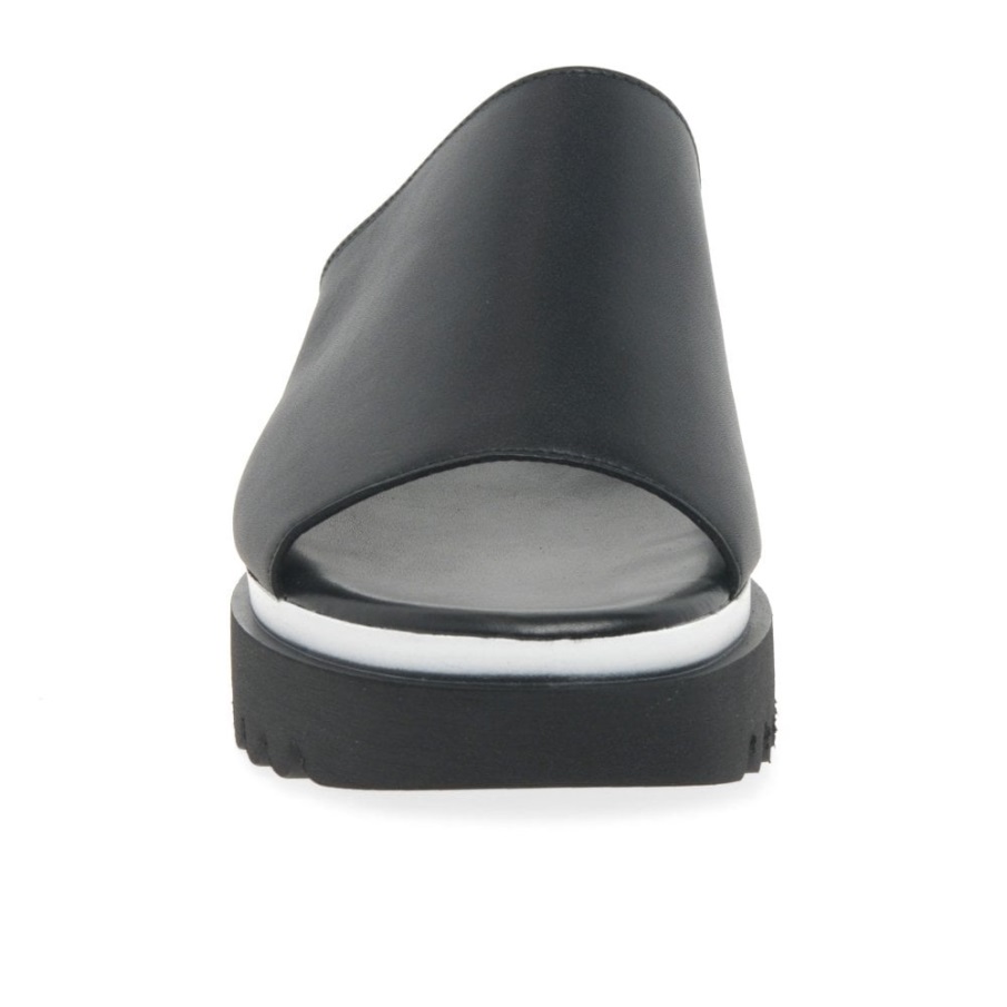 Svart Emily- Rose Kvinners Plattform Muldyr Gabor