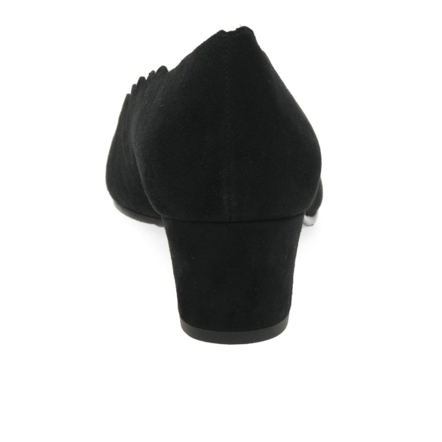 Svart Semsket Gabor Gigi Banesko For Kvinner