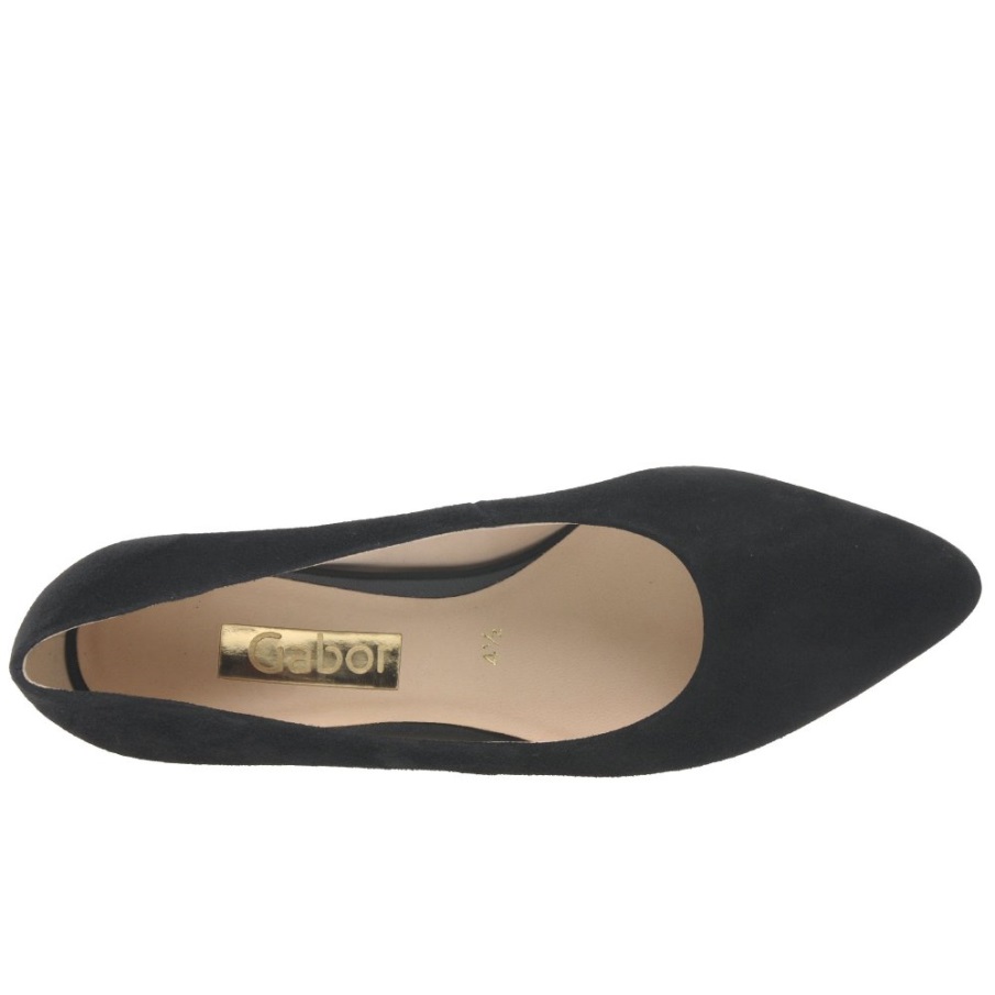Svart Semsket Gabor Kayo Dame Banesko