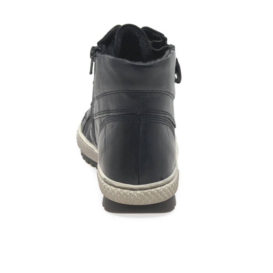 Bulner Uformelle Ankelstøvletter For Kvinner Gabor Marine Tucson