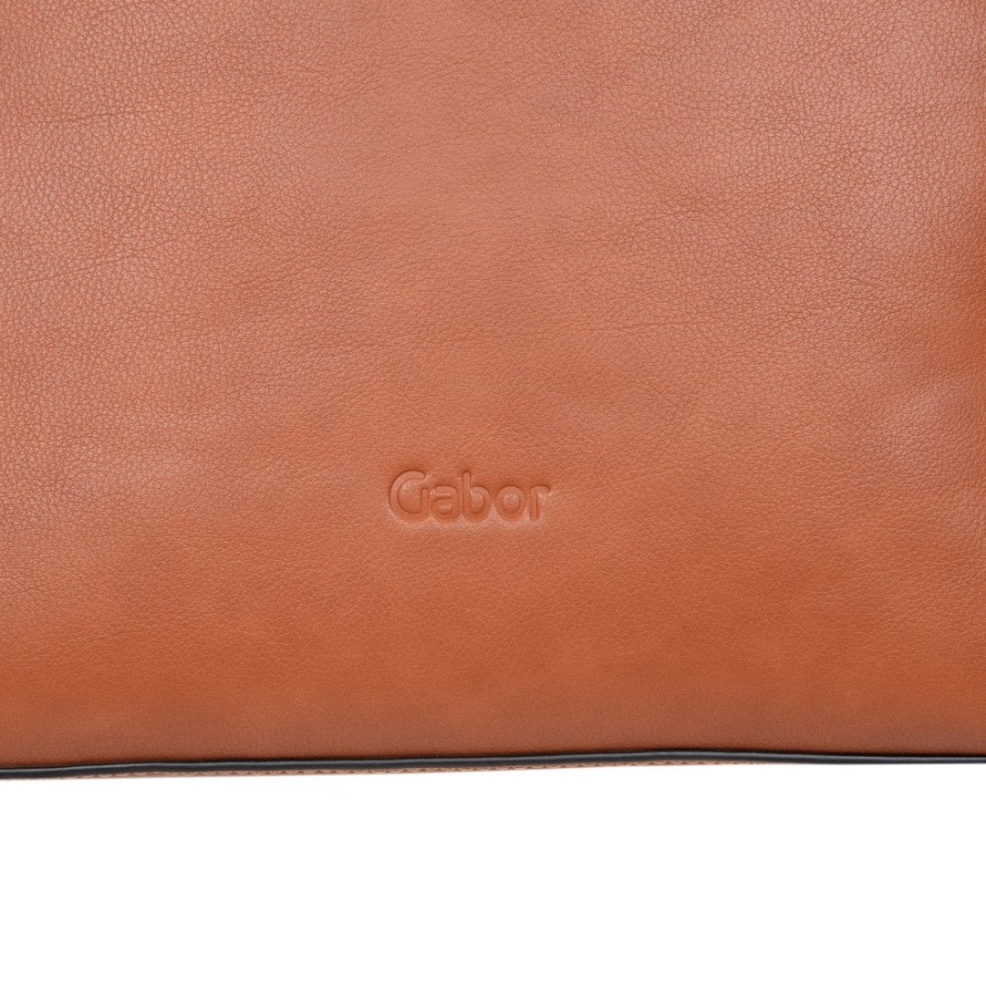 Cognac Sarda Messenger Veske For Dame Gabor