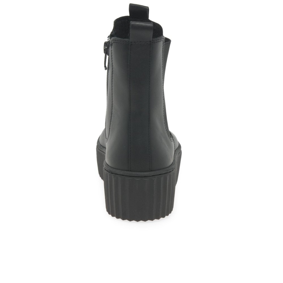 Desember Dame Chelsea Boots Gabor Svart