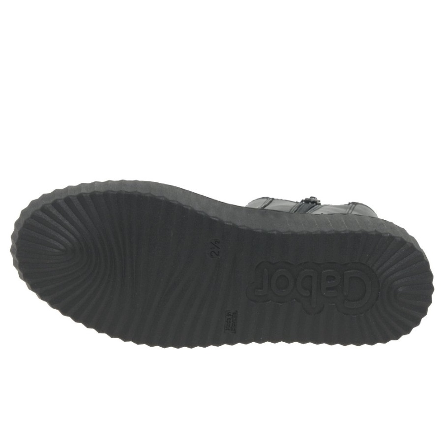 Desember Dame Chelsea Boots Gabor Svart