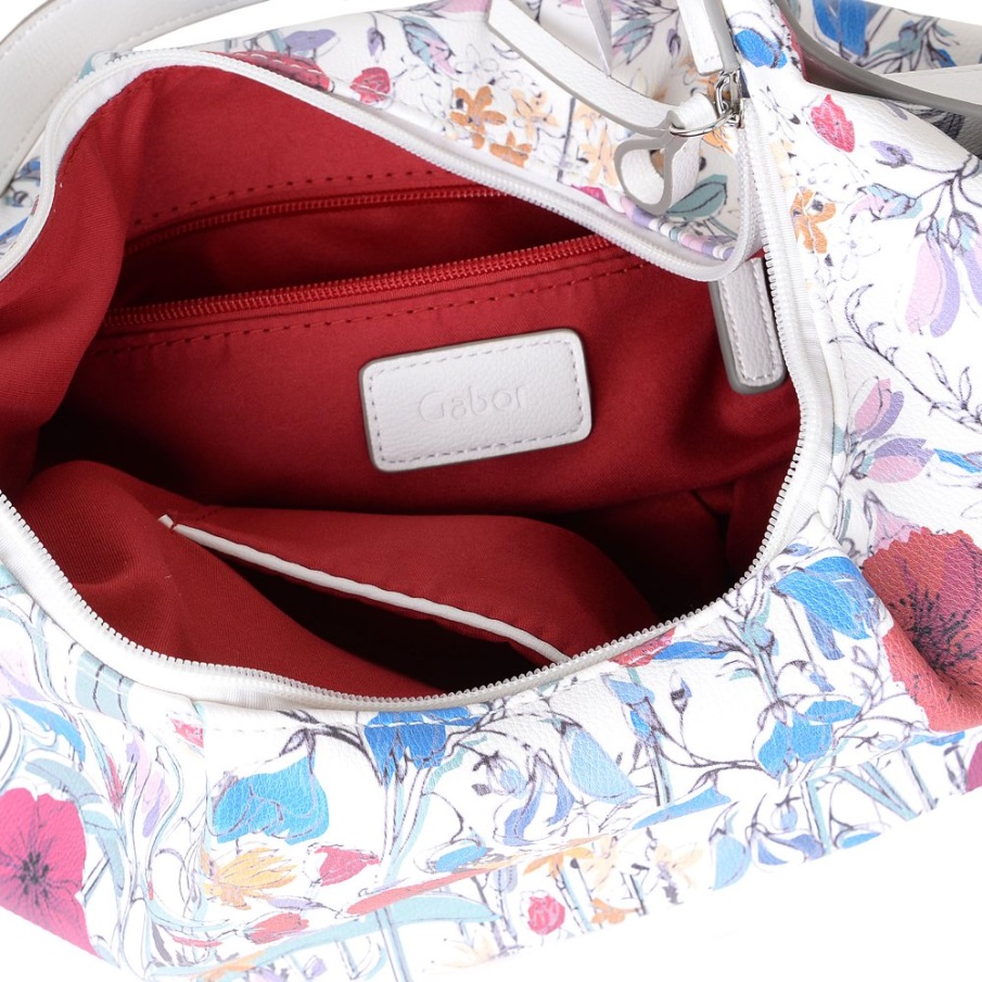 Flower Multi Fabiola Dame Hobo Bag Gabor Norge