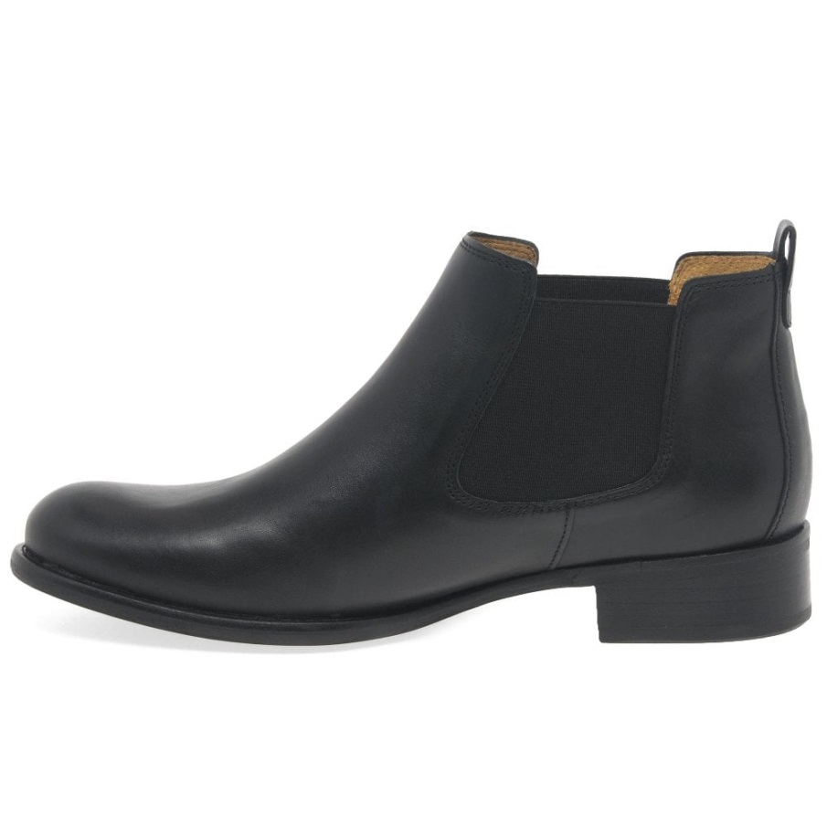 Gabor Norge Black Zodiac Chelsea Boots For Kvinner