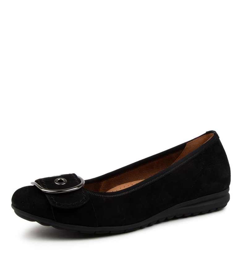 Gabor Emily Schwarz Semsket Skinn