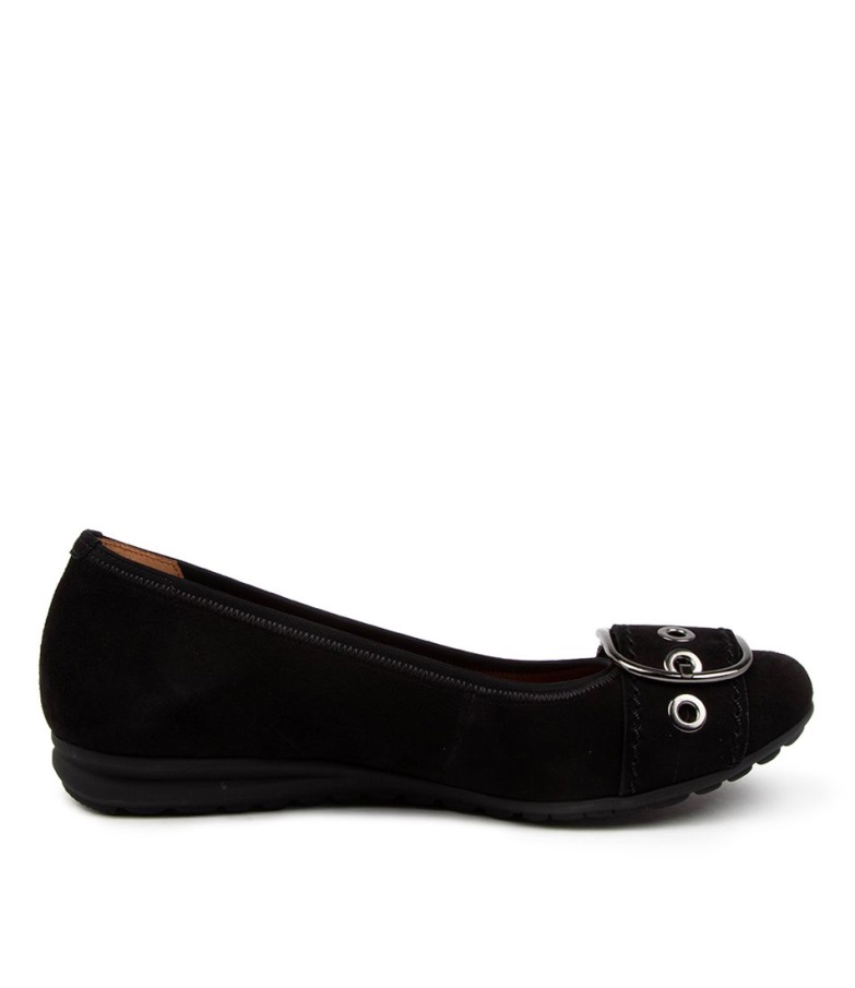 Gabor Emily Schwarz Semsket Skinn