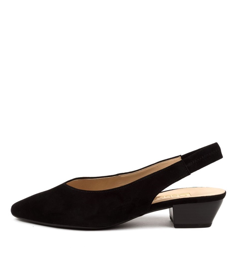 Gabor Gracie Schwarz Semsket Skinn