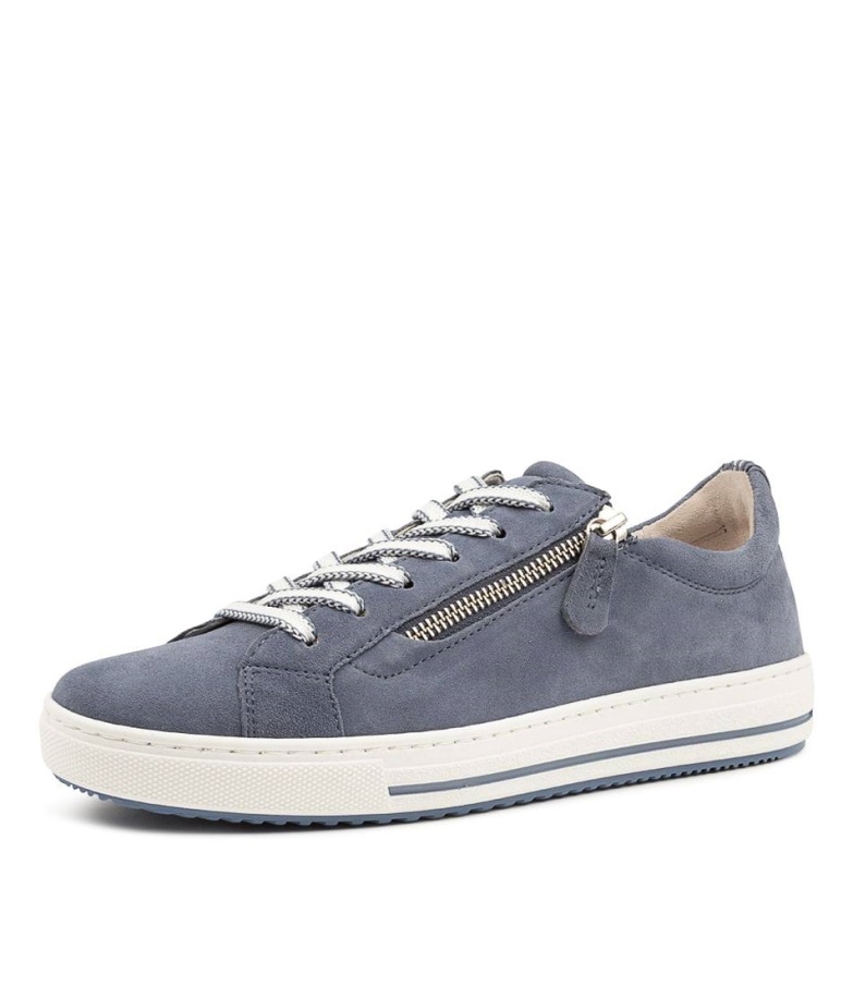 Gabor Eføy Nautisk Semsket Skinn