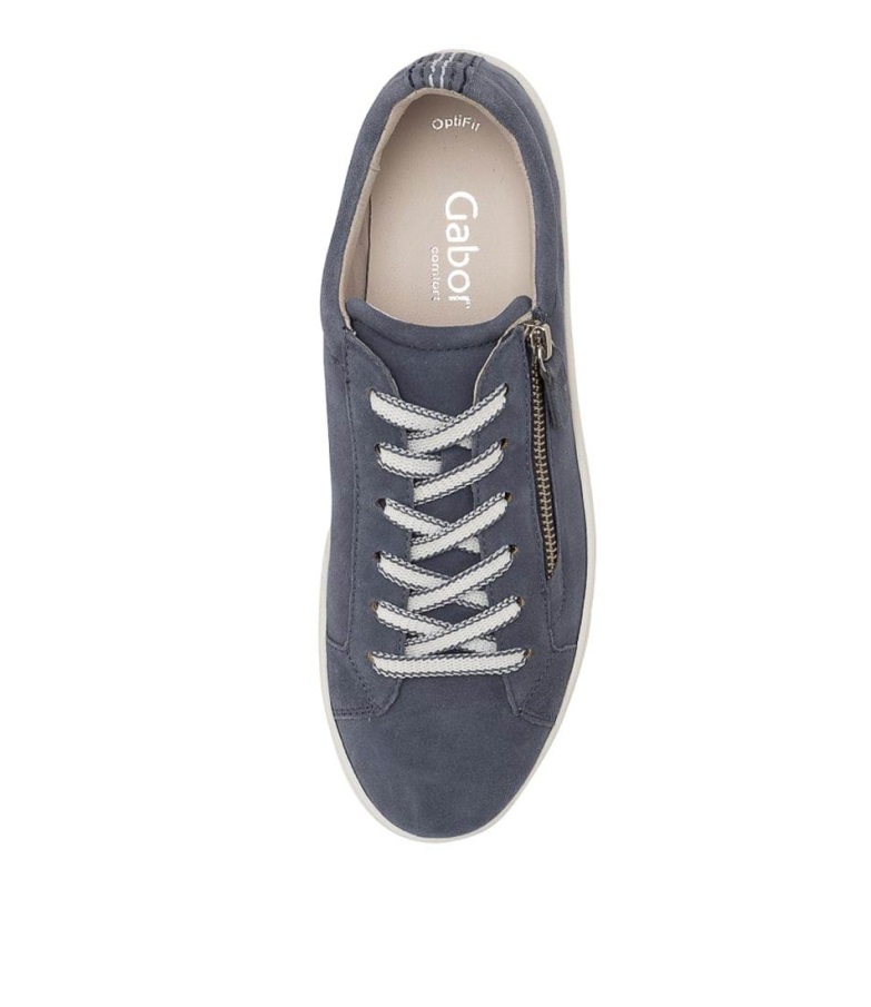 Gabor Eføy Nautisk Semsket Skinn