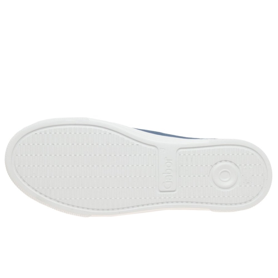 Gabor Jeans Semsket Skolesko For Kvinner