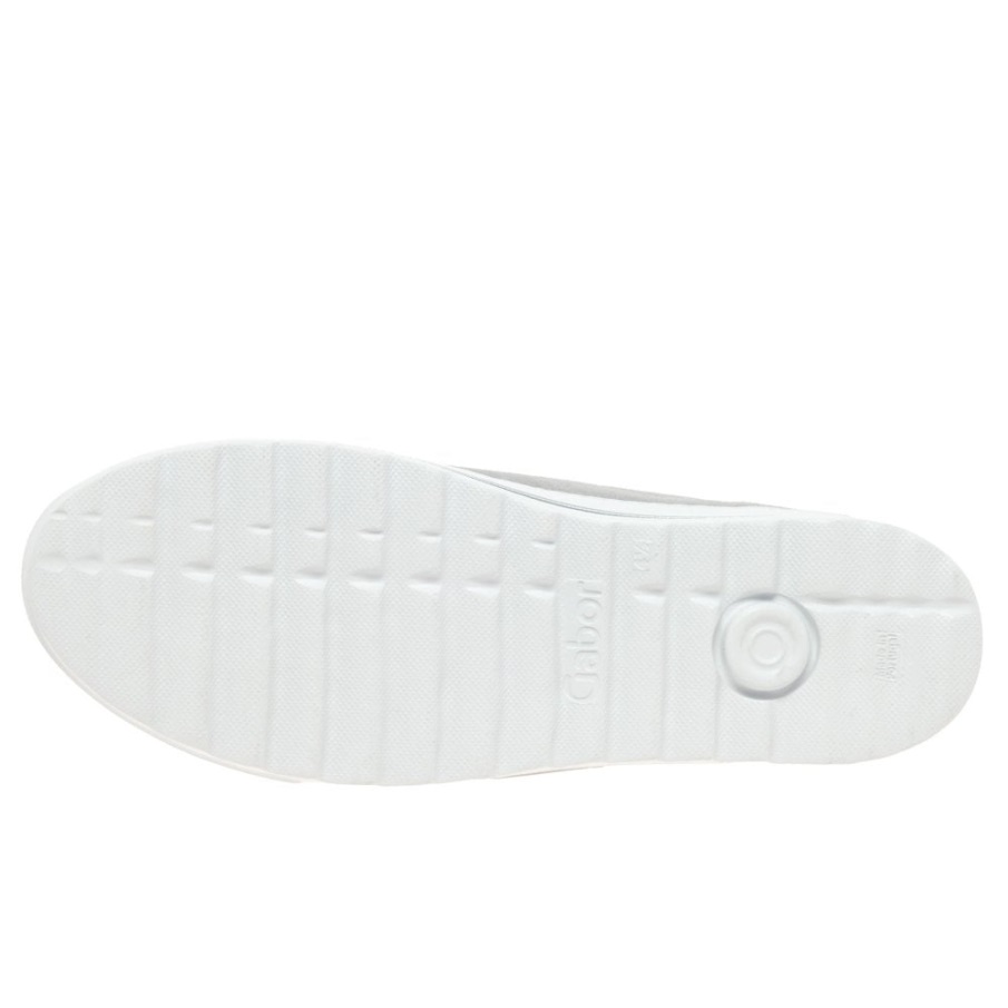 Gabor Lysegrå Semsket Lyng Damesko Til Hverdags