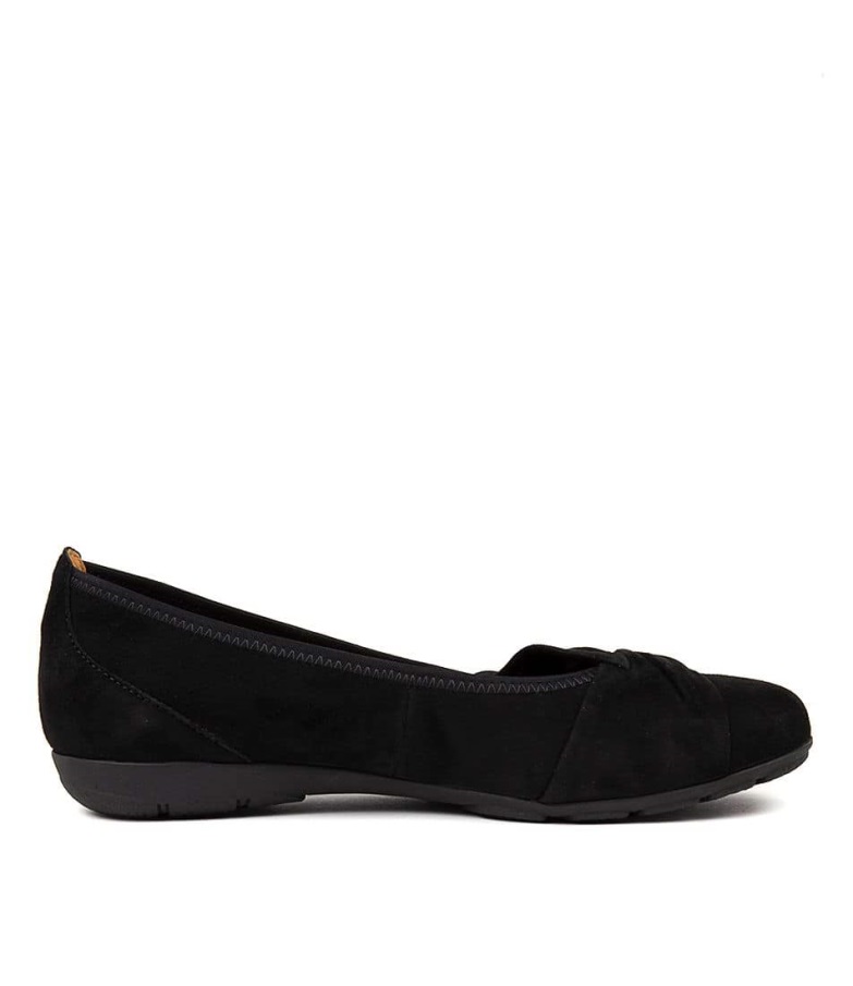 Gabor Lightening Schwarz Semsket Skinn