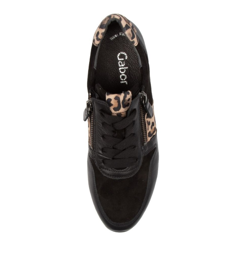 Gabor Madison Svart Skinn