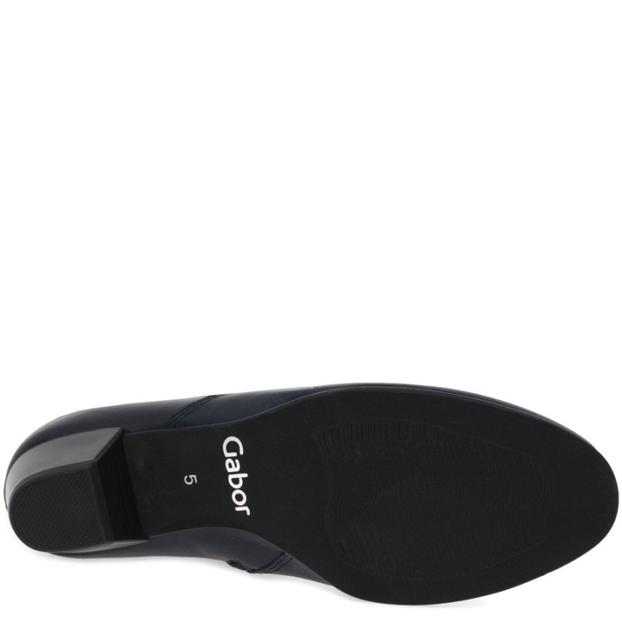 Gabor Norge Rachel Skinnstøvler Med Bred Passform Midnatt