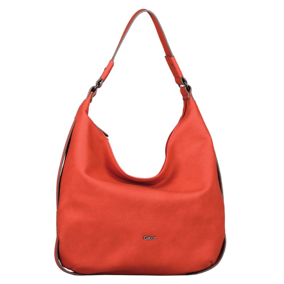 Gabor Norge Red Malu Womens Hobo Bag